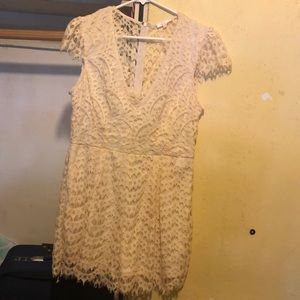 Cream romper
